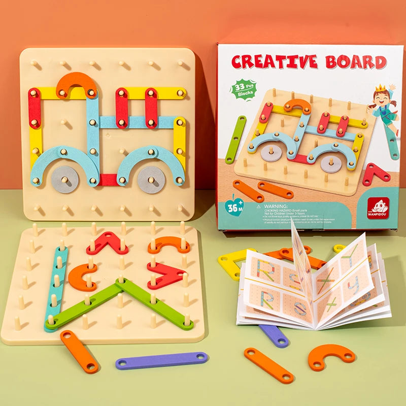 Creative Board™ – Jeu de Construction Éducatif