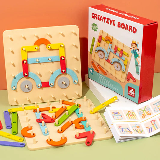 Creative Board™ – Jeu de Construction Éducatif